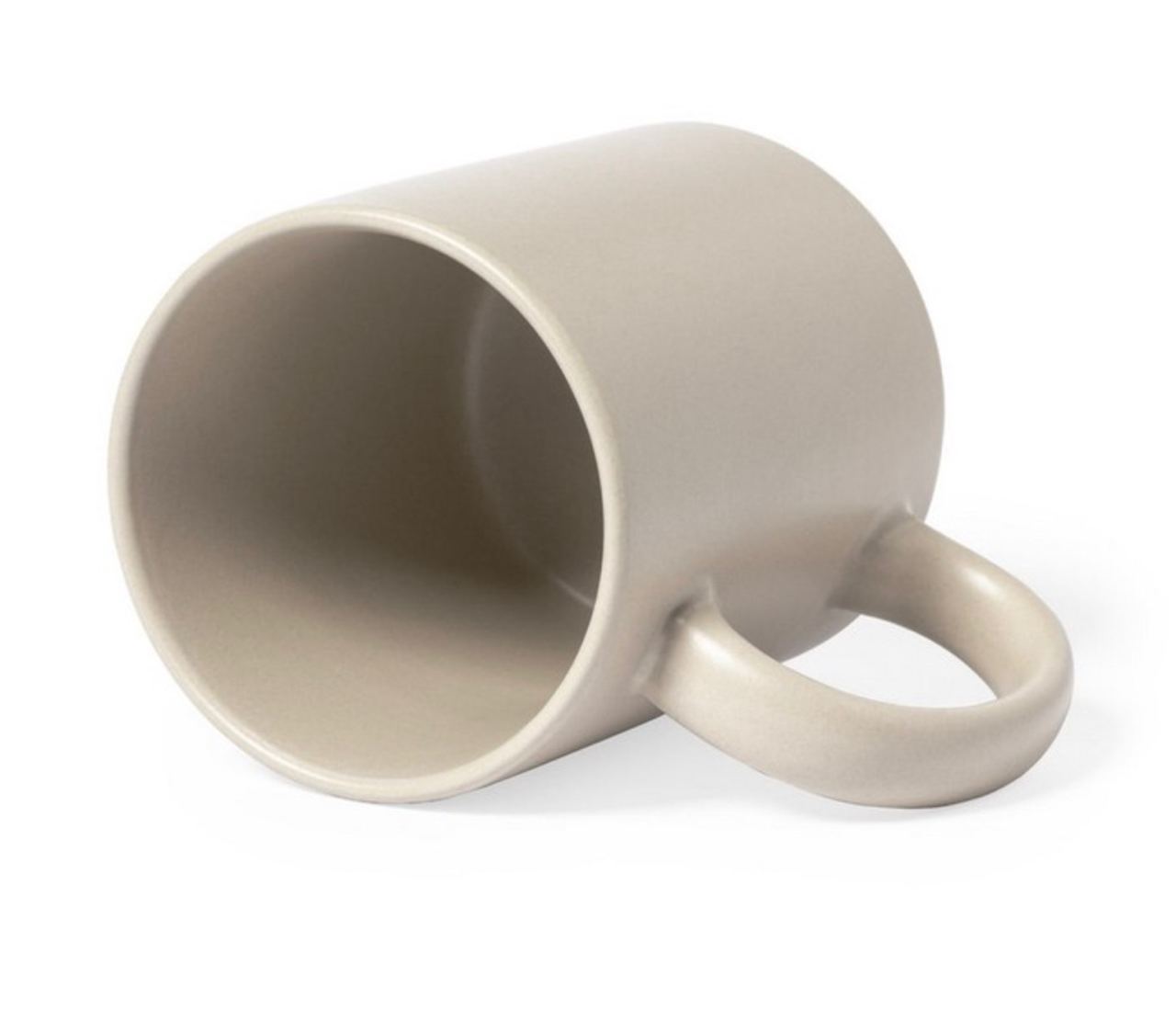 KUBEK CERAMICZNY 370 ml matowe wykończenie 