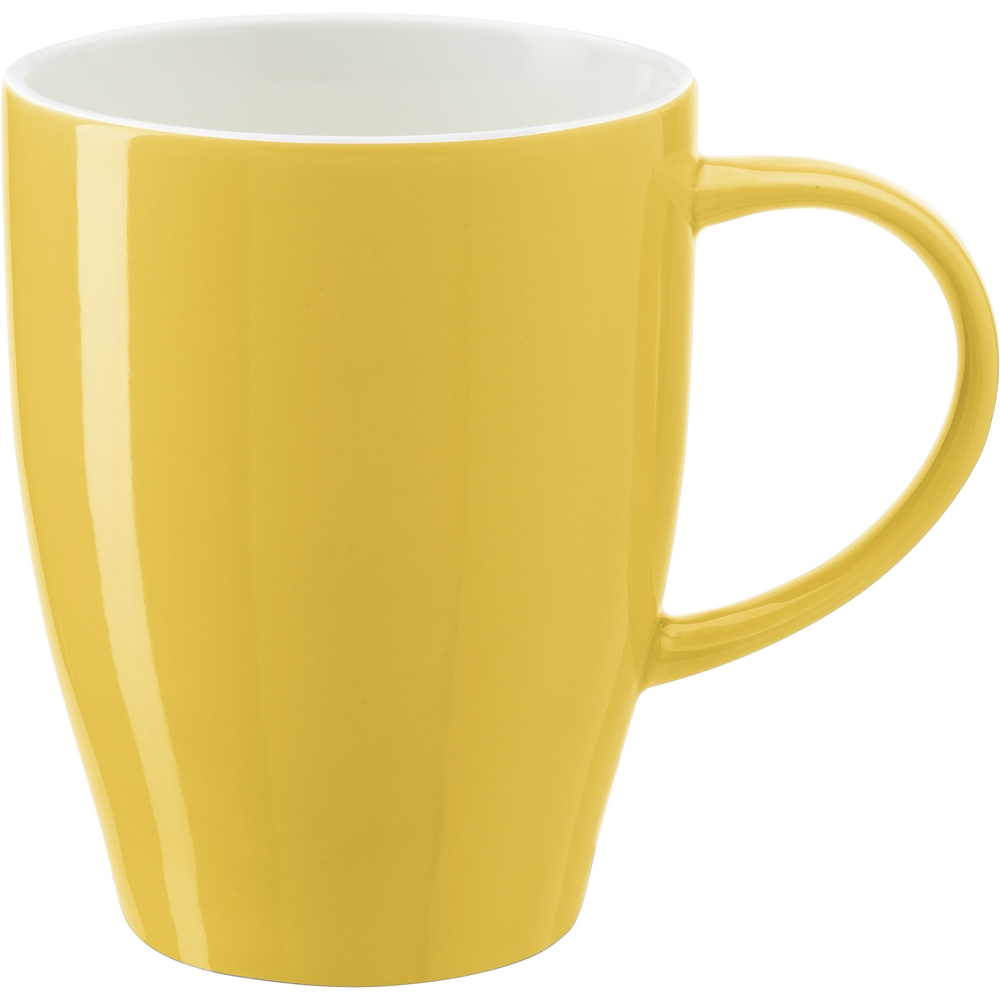KUBEK CERAMICZNY 350 ml, KOLOROWY